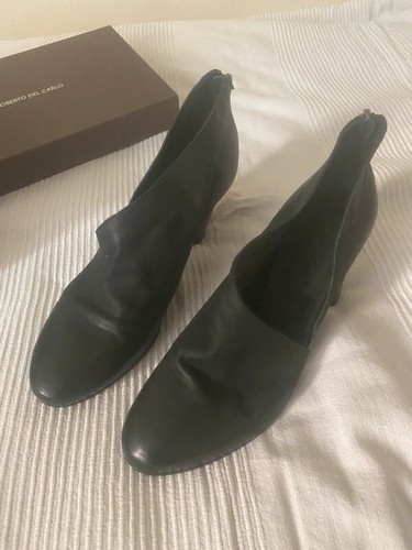Scarpe nere roberto del carlo - scarpe,