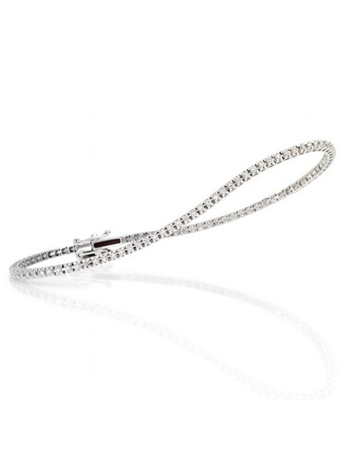 Bracciale tennis diamanti - bracciale, e