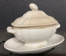 Salsiera in ceramica bianca