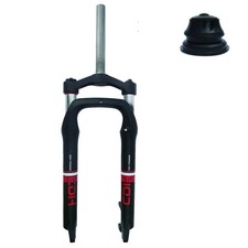 DONSP1986 26" *4.0" Forcella e Cuffia Sospensione Pneumatici Grassi Bici per Telaio 44-55mm