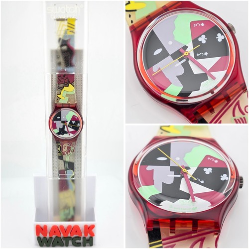 Swatch gr110 cubist rap 1991 - cubist,