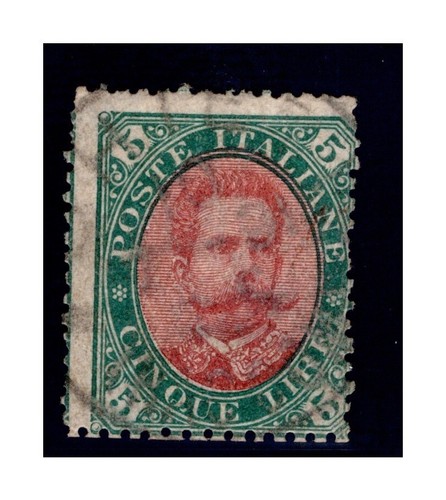 Regno italia 1889 umberto i - d'italia,