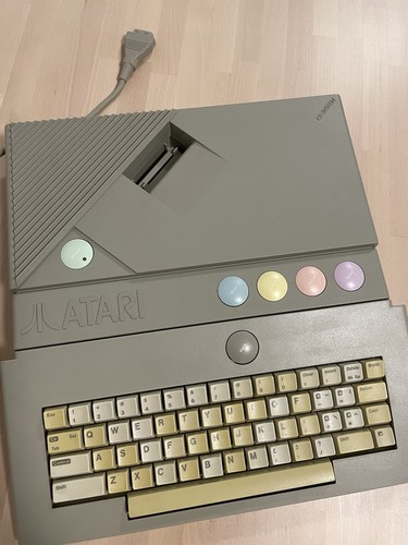 Atari gaming system 1987 - xe, system,