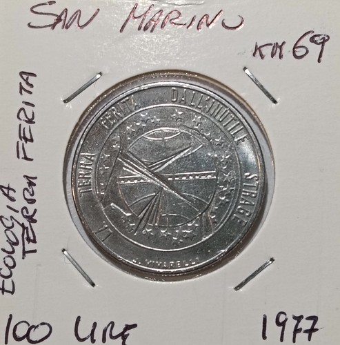 San marino 100 lire - marino, 1977