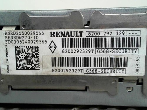 Autoradio originale renault - autoradio,