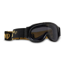 Maschera Ghost Nero Lente Fumé per Casco DMD Retro / Seventyseven / Racer