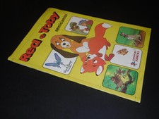 ALBUM DI FIGURINE PANINI RED E TOBY NEMICIAMICI PRESENTI 131 FIGURINE