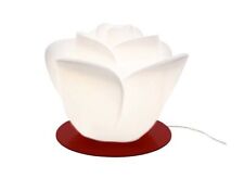 MYYOUR lampada da tavolo BABY LOVE con base rossa e diffusore bianco Ø 42 cm