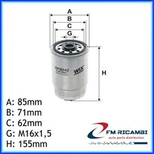 WF8042 WIX FILTERS FILTRO