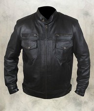 Giubbotto bomber/biker uomo