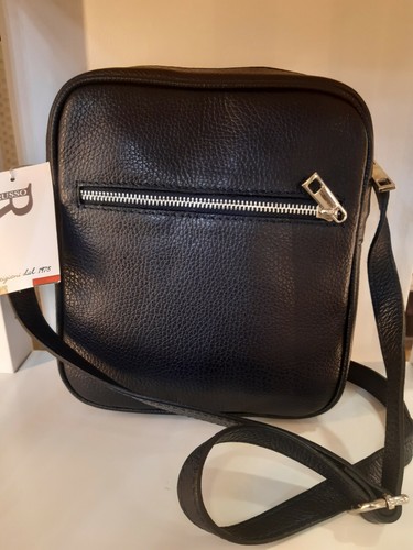 Borsello uomo vera pelle - pelle, con