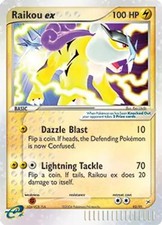 Raikou ex - 92/95 - Pokemon Ex