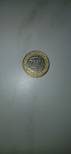 Moneta euro gufo grecia - 1,