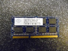 1x RAM DDR3-SODIMM 4 GB 204 pin PC3-10600S 1333 MHZ NANYA NT2GC64B8HC0NS-CG