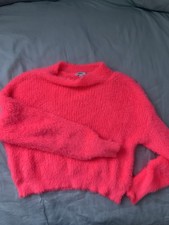 Maglione Peloso Fucsia Subdued