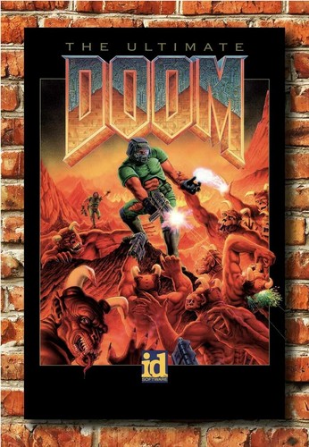 368183 doom poster stampa - 368183,