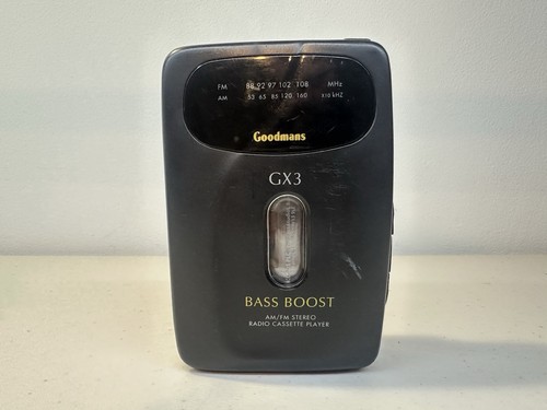 Goodmans gx3 bass boost radio - gx3,