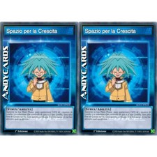 2x SPAZIO PER LA CRESCITA (SKILL) (SPEED DUEL) • Comune SGX1 ITS18 • 1Ed