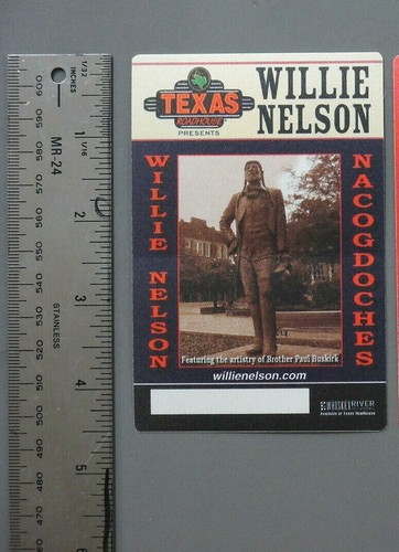 Willie nelson backstage pass - backstage,