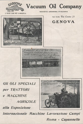 Pubblicita 1920 trattori - 1920,