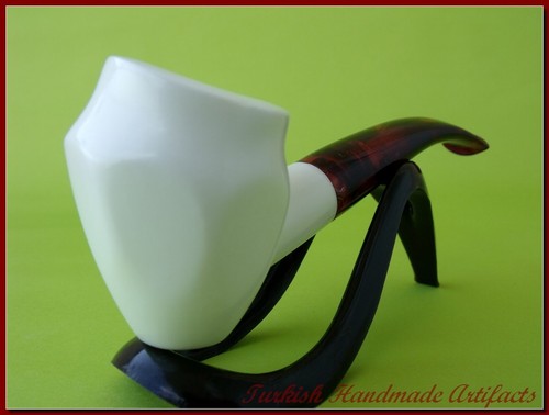Freehand block meerschaum pipa - block,