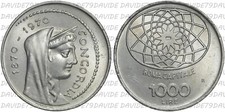 01803] REPUBBLICA ITALIANA - MONETAZIONE IN LIRE - 1000 LIRE ROMA CAPITALE 1970