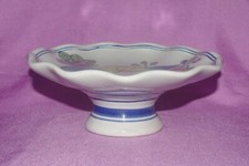 PIATTO ALZATINA  CENTRO TAVOLA CERAMICA PORTA  FRUTTA CASA CUCINA VINTAGE