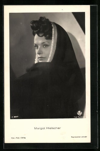 Cartolina attore margot - attore,