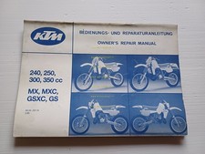 KTM 240 250 300 350 MX MXC GS
