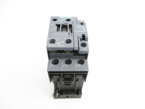 Siemens 3rt2027 1bg40 125vdc - 3rt2027-1bg40,