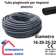 Tubo corrugato nero - tubo, per