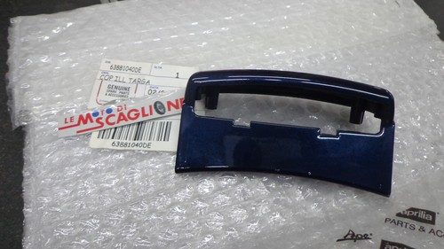 Fanale illuminazione targa blu - targa,