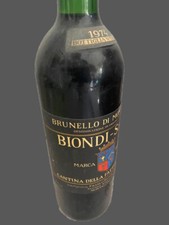 Vino 1974 biondi santi - vino,