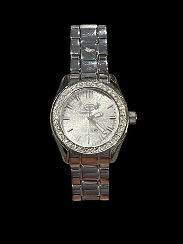 Marc ecko watch silvertone - watch,