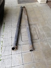 Terminali pluviali in ghisa degli anni '20 diametro 100mm sviluppo 1,80mt