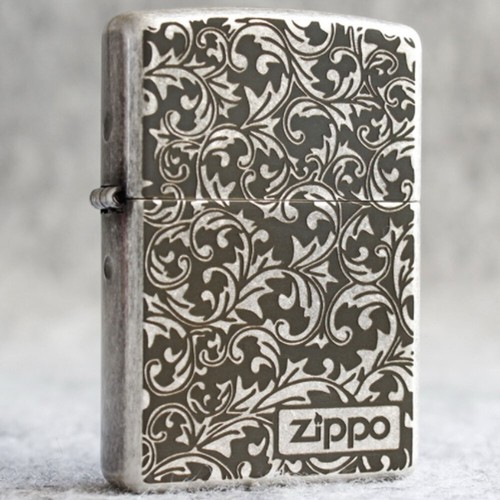 Accendino zippo 121fb argento - zippo,