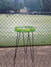 Epoxy resin table with tennis