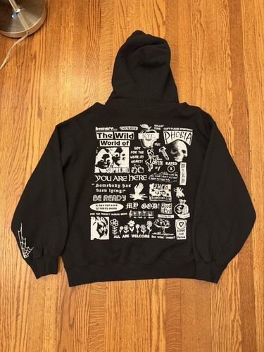 Felpa con cappuccio - , supreme