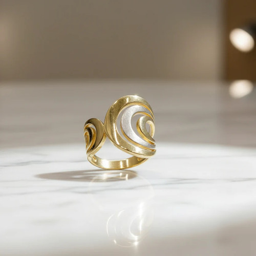 Anello realizzato oro - anello,