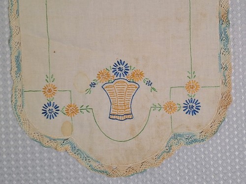 Runner tavolo vintage in - da,