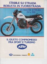 advertising Pubblicità MOTO KTM 350 /500 4 TEMPI 1983 -REGOLARITA EPOCA ENDURO