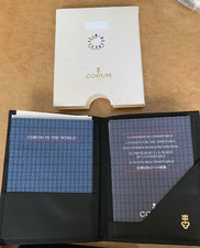 CORUM Admiral Swiss Garanzia libretti garanzia in bianco porta documenti