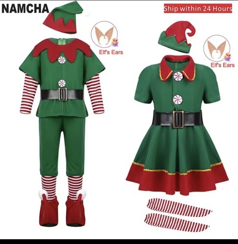 Costume vestito elfo - costume,