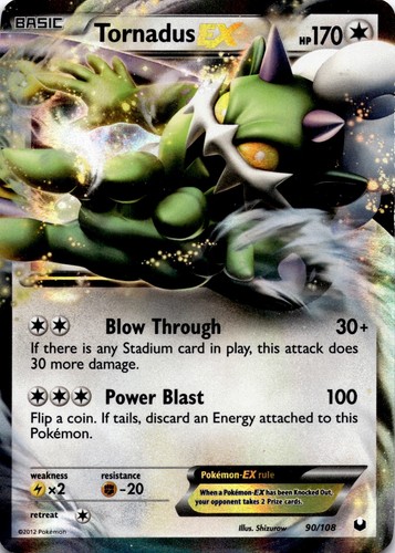 Tornadus 108 holo ex - tornadus,