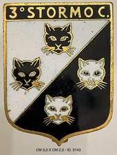 AERONAUTICA MILITARE 3° STORMO CACCIA VERONA DISTINTIVO NUMERATO PROD. ANONIMO