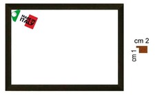 Cornice nera opaca - nera,