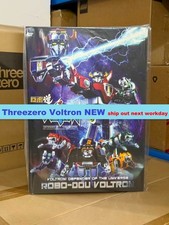 Threezero ROBO-DOU Defender Of The Universe Voltron Figure Anime Nuovo in magazzino