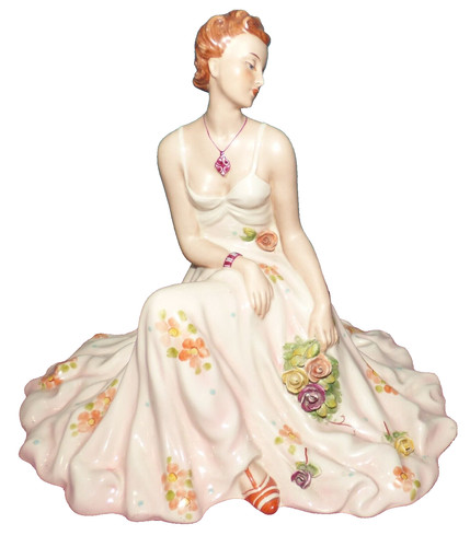 Antique lady with - with, royal