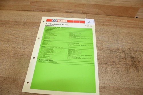 Yamaha dt50m 2m4 1981 scheda - yamaha,
