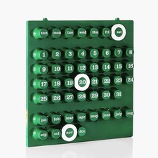 RING-A-DATE Ring A Date Calendario Perpetuo Giorgio Della Beffa scrivania...